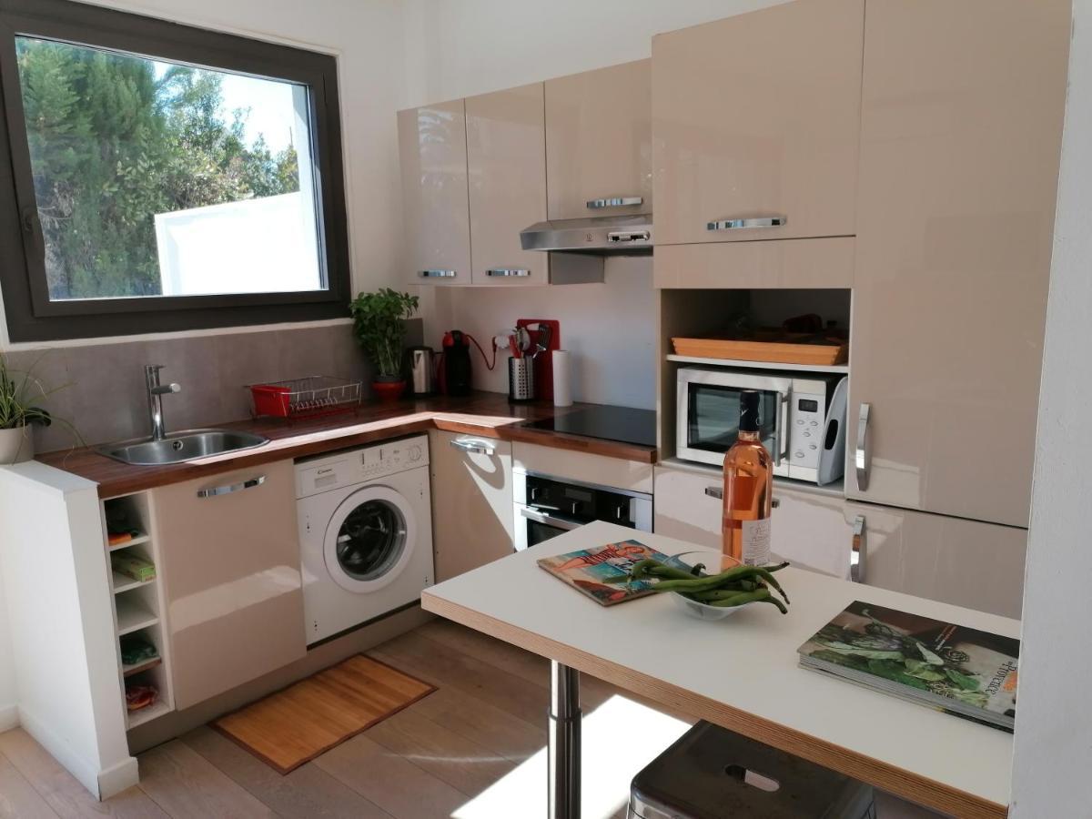 3 Min A Pieds & 200 M De La Grande Plage Des Lecques - Terrasse Et Jardin - Fabuleux T2 - Carre D'Or Saint-Cyr-sur-Mer Bagian luar foto